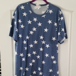 Large LuLaRoe Patrick Unisex Tee